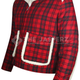 Illustration for article titled 2019 New Style Dead Pool Wade Wilson Ryan Reynold Fur Cotton Red Jacket for Mens Outfit!em/em